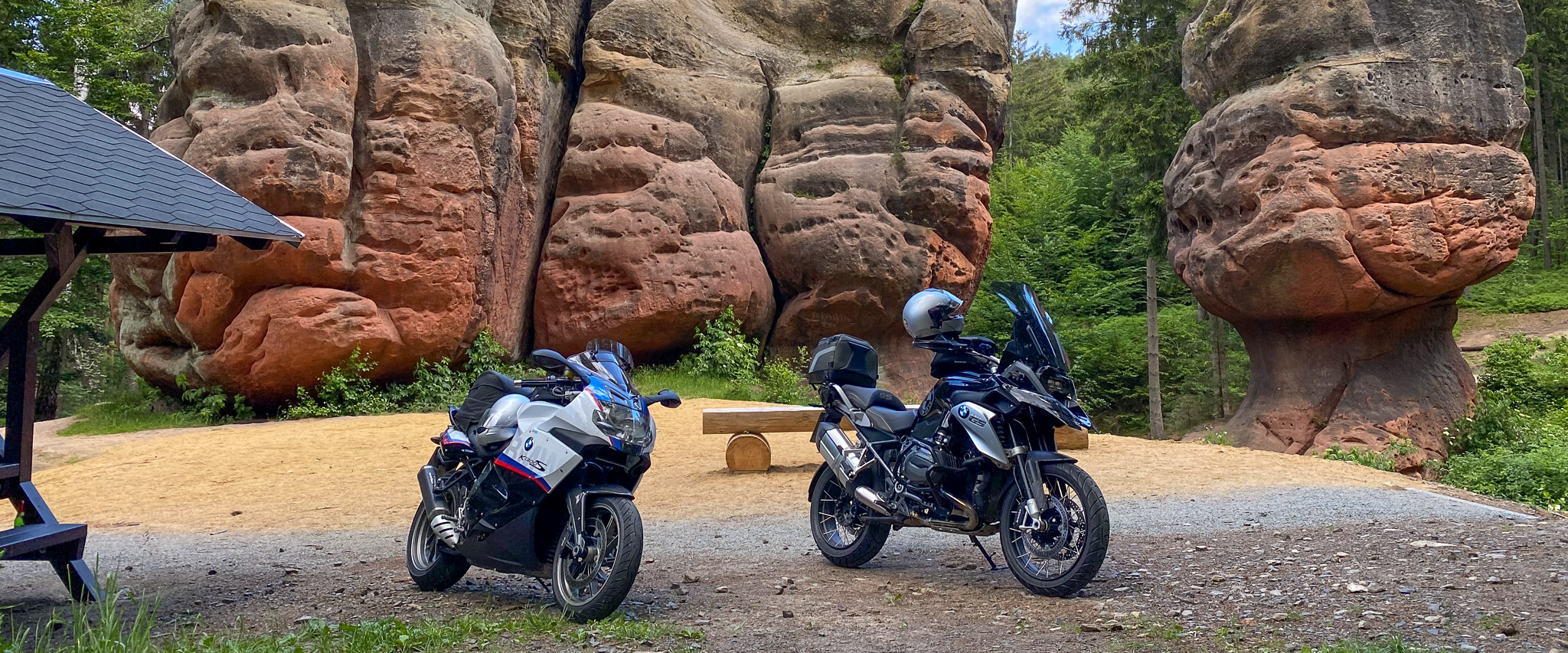 Mit dem Motorrad auf Kurventour durch das Erzgebirge...